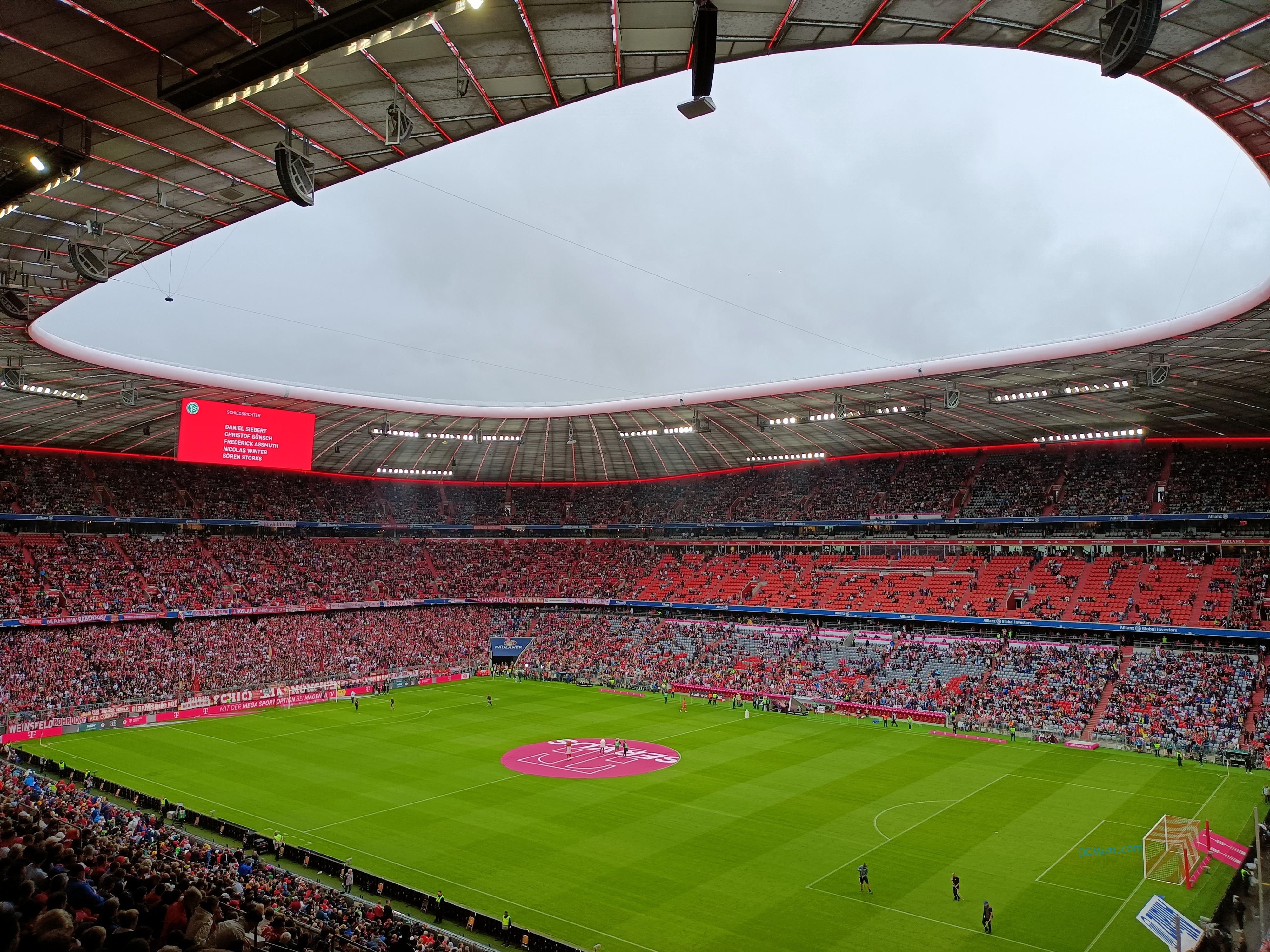第一次在安联球场看球 Allianz Arena